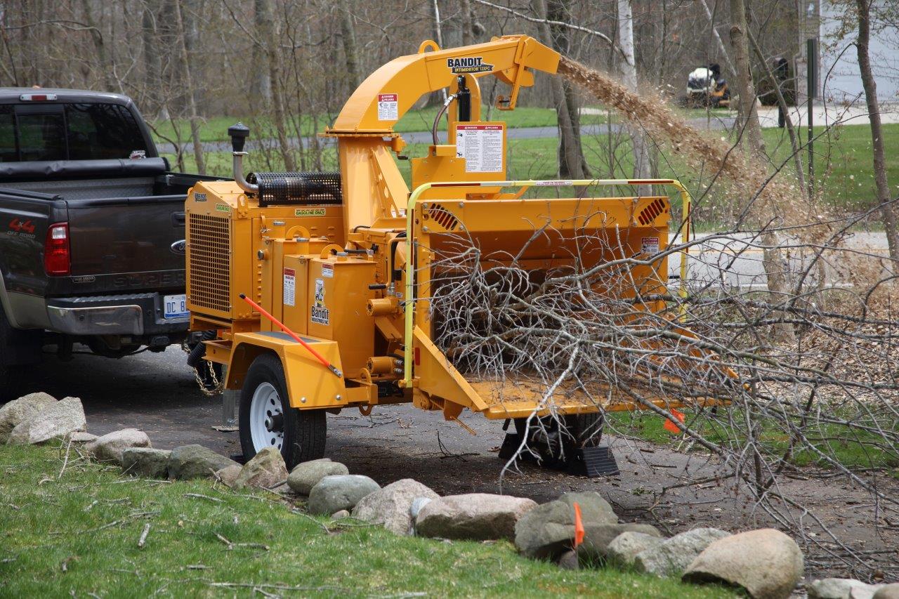 Bandit Hand-Fed Wood Chipper Intimidator 12XPCfrom Iron Source in Delaware
