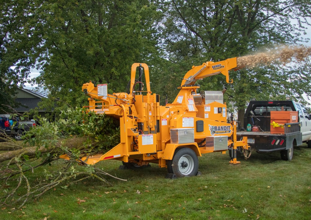 Bandit Hand-Fed Wood Chipper Intimidator 18XP Iron Source in Delaware