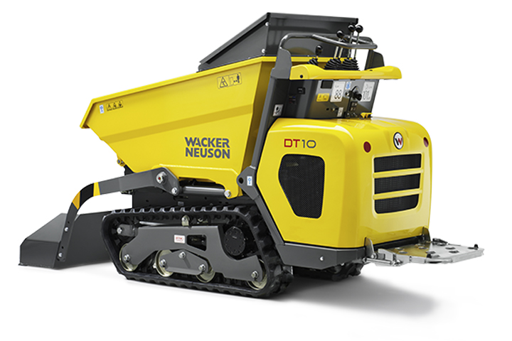 Wacker Neuson Tracked Track Dumpers at Iron Source in Delaware
